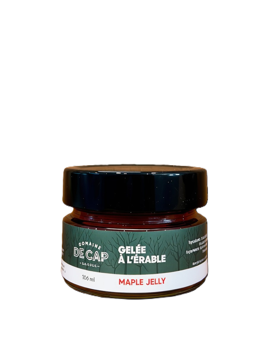 Gelée de sirop d’érable Doré du Domaine du Cap- 106 ml