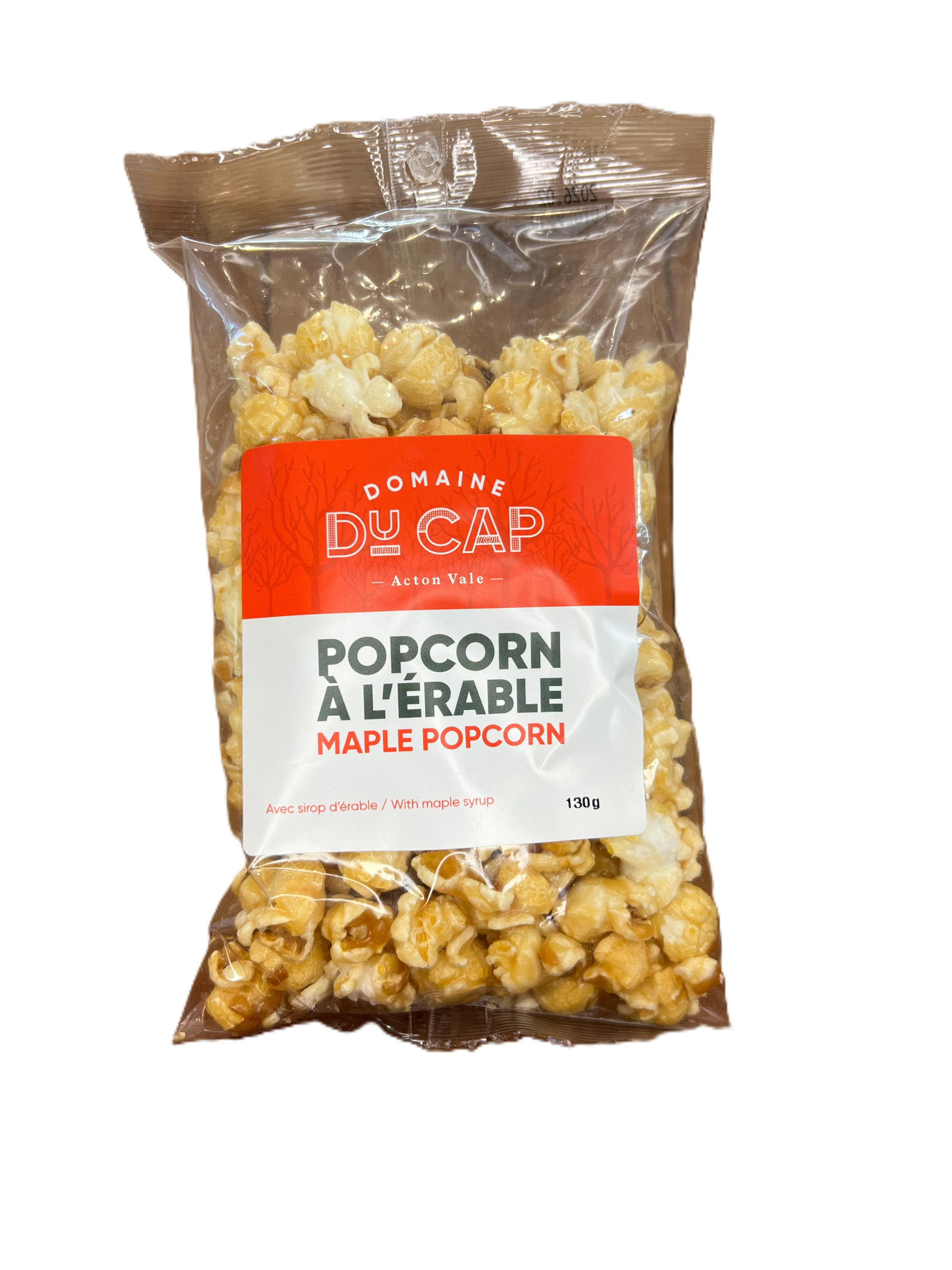 Popcorn à l’érable du Domaine du Cap- 130 gr
